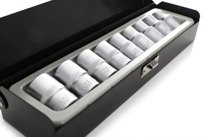 KLUCZE NADADOWE NASADKI TORX E4-E24 9SZT TORXY