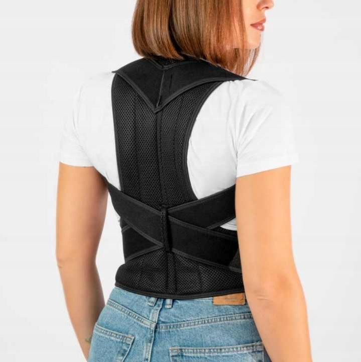 KOREKTOR WAD POSTAWY PLECÓW PAJĄCZEK SZELKI NA PROSTY KRĘGOSŁUP rozm. S