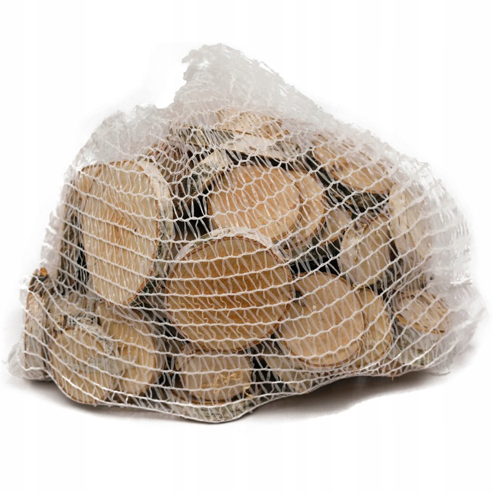 Plastry drewniane, plaster drewna, 3-9 cm - 1 kg wysuszone krążki brzozowe