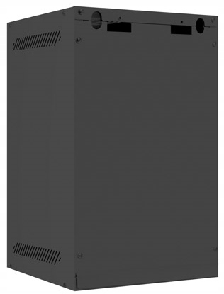 9U Szafa RACK wisząca 10" czarna Lanberg