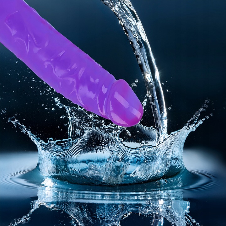 Dildo Realistyczne Penis Żylasty 21 Cm Z Przyssawką Wodoodporny Sex Analny