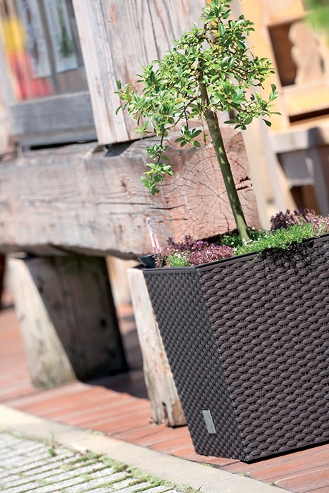 Donica Rato Low 400mm antracyt Prosperplast