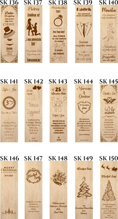 SKRZYNKA PUDEŁKO NA WINO Z GRAWEREM! DUŻY WYBÓR!