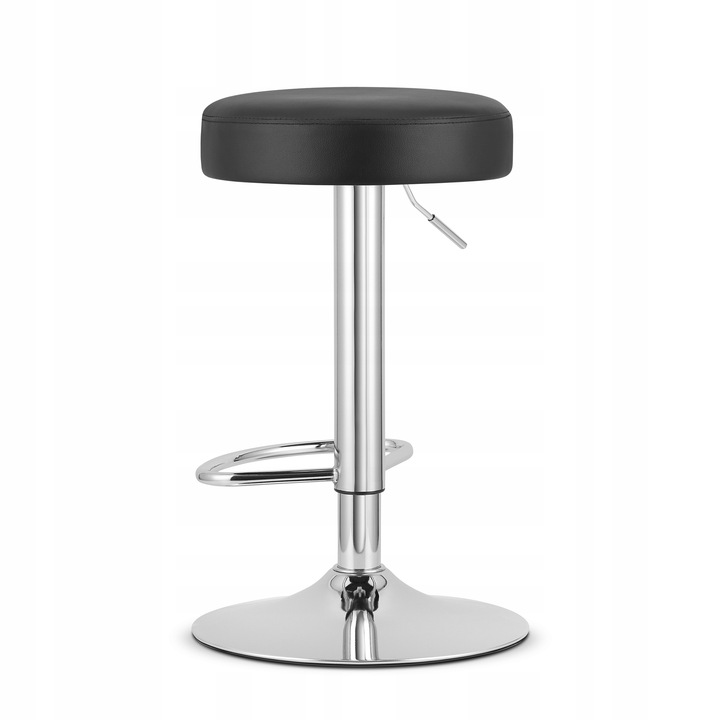 Hoker Krzesło Obrotowe Regulowane Ekoskóra Do Kuchni Salonu GEKO