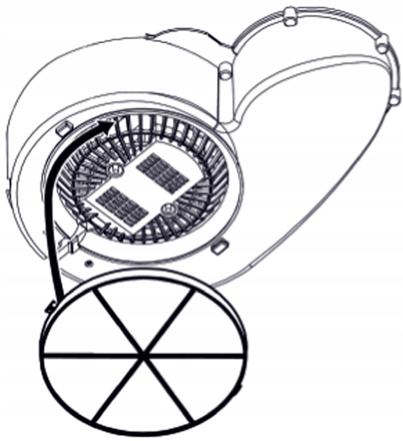 Filtr do okapów KERNAU KBH0662B