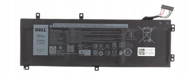 Oryginalna Bateria Dell Precision 5520 5530 5540 XPS 9560 9570 7590 V0GMT