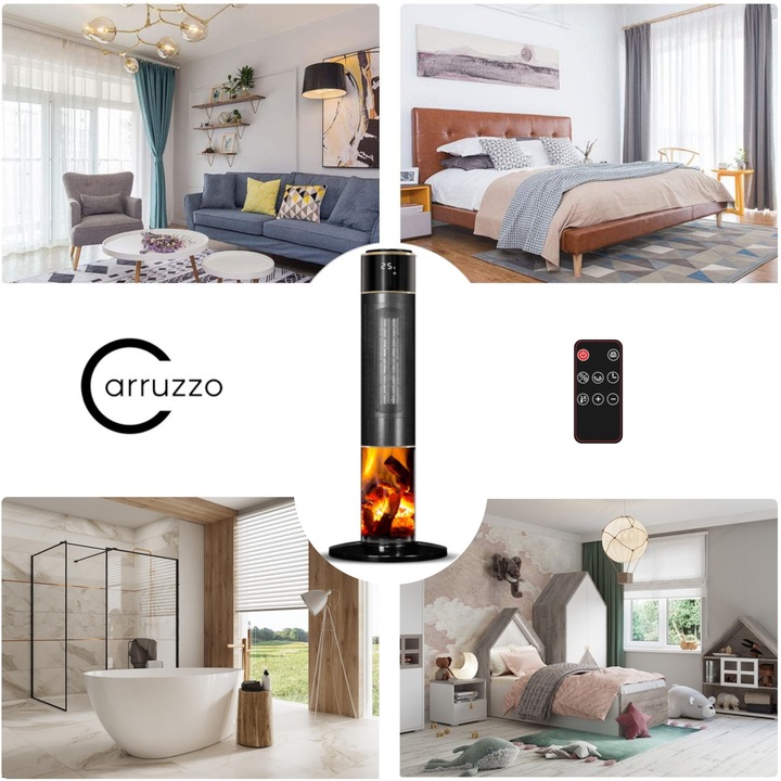 GRZEJNIK ELEKTRYCZNY FARELKA domowy łazienkowy TERMOWENTYLATOR