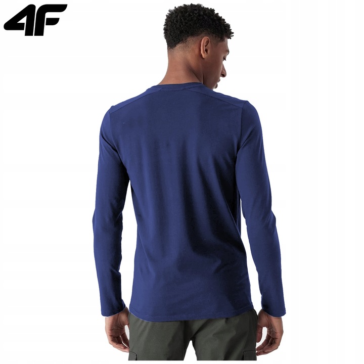KOSZULKA MĘSKA 4F Z DŁUGIM RĘKAWEM LONGSLEEVE BLUZA NA CO DZIEŃ M628 L