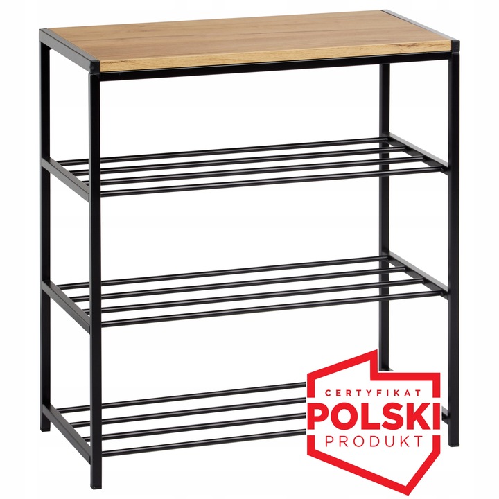 Solidna SZAFKA NA BUTY mebel złożony PRODUKT POLSKI - regał stojak