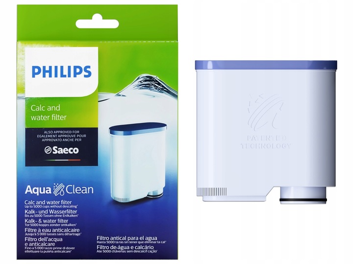 Filtr Wody Do Ekspresu Philips / Saeco CA6903/10 AquaClean Oryginalny