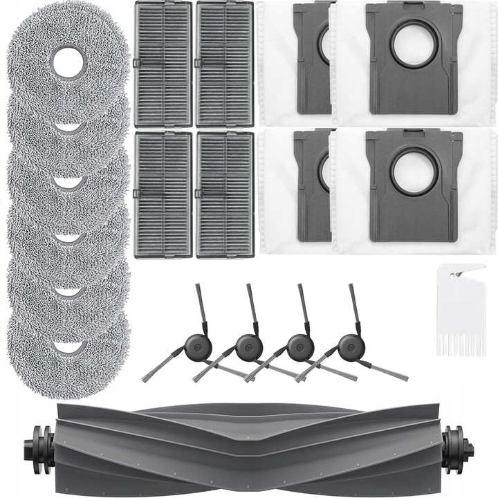 DUŻY zestaw do Dreame X40 L40 MOVA P10 PRO ULTRA worki mopy filtry szczotki