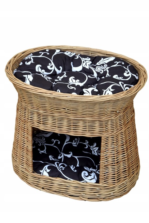 BUDKA Z WIKLINY wiklinowy domek LEGOWISKO