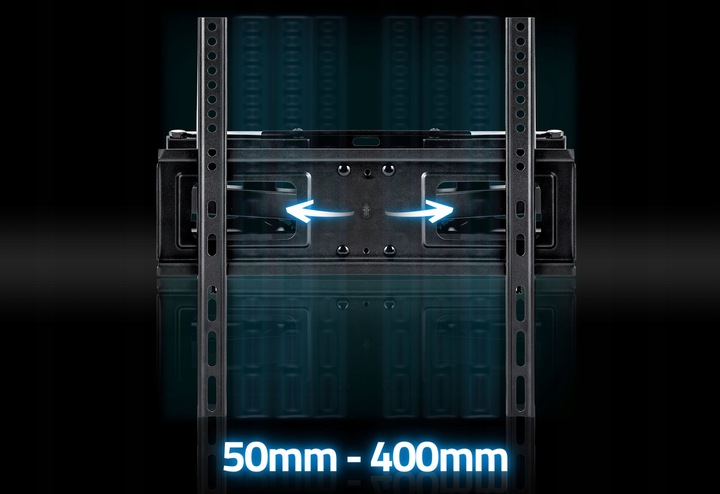 UCHWYT ŚCIENNY DO TELEWIZORA TV 23-60 cali wieszak obrotowy MEGA MOCNY