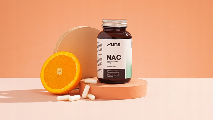 UNS NAC 60 VCAPS WĄTROBA DETOKS GLUTATION