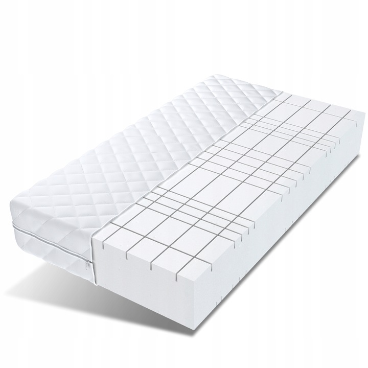 Materac 140x200 strefowy HR twardy PEARL MAX