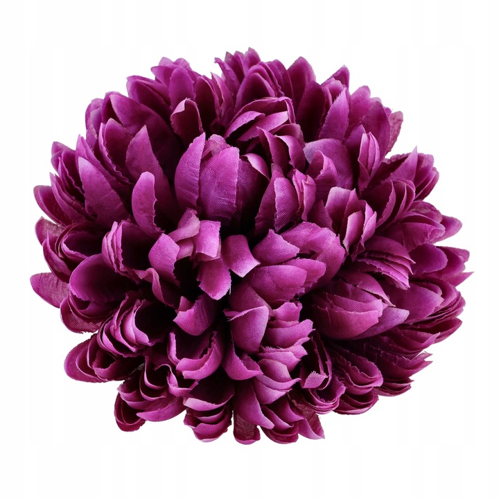 SZTUCZNE KWIATY CHRYZANTEMY główki wyrobowe STROIK na cmentarz