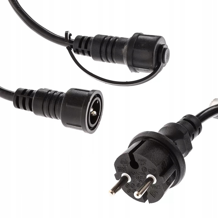 Girlanda ogrodowa Zewnętrzna Łańcuch Świetlny 10m + 10x żarówka LED E27