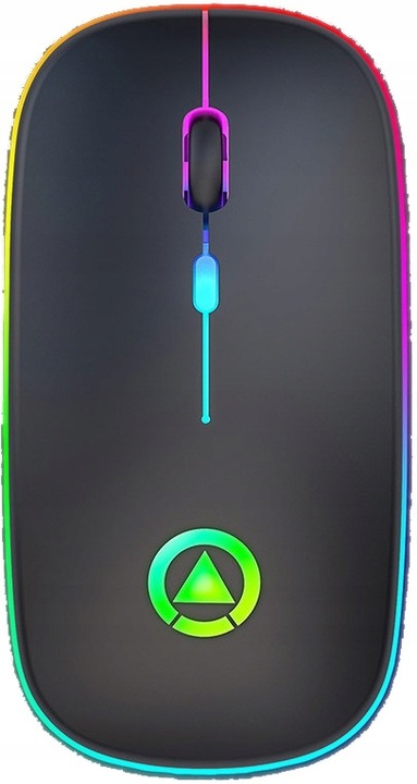 MYSZKA BEZPRZEWODOWA MYSZ OPTYCZNA SLIM LEKKA LED