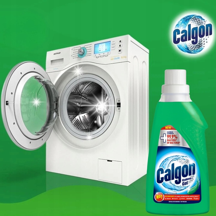 CALGON Zestaw Żel Do Pralki Zmiękczający Wodę Odkamieniacz 2 x 750 ml