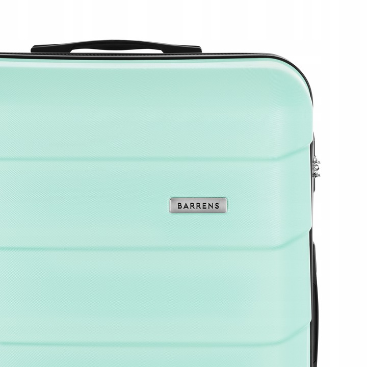 Duża WALIZKA Podróżna BAGAŻ REJESTROWANY twarda POJEMNA TORBA XXL mięta