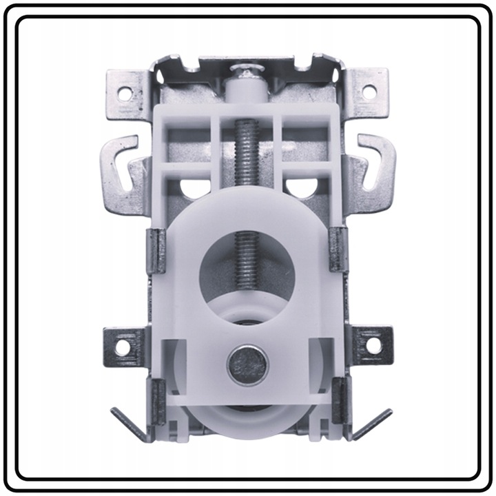 WÓZEK DOLNY ŁOŻYSKOWANY ROLKA DO SZAFY I DRZWI PRZESUWNYCH INDECO 2szt