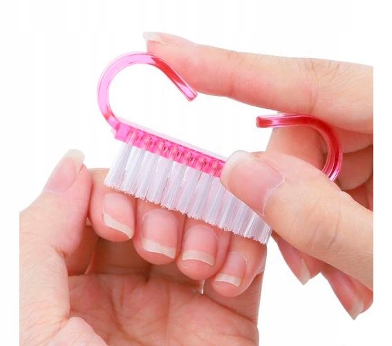 100 SZT SZCZOTECZKA SZCZOTKA DO MANICURE USUWANIA PYŁU PAZNOKCI