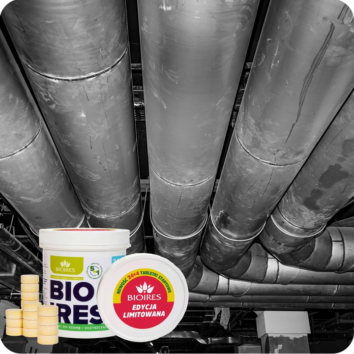 TABLETKI BIO BAKTERIE DO SZAMBA OCZYSZCZALNI USUWA SMRÓD KOŻUCH