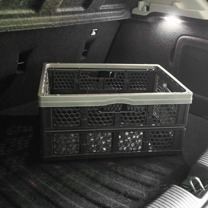 SKRZYNKA SKŁADANA DO BAGAŻNIKA KOSZ ZAKUPY POJEMNIK SKŁADANY 32L DUŻY