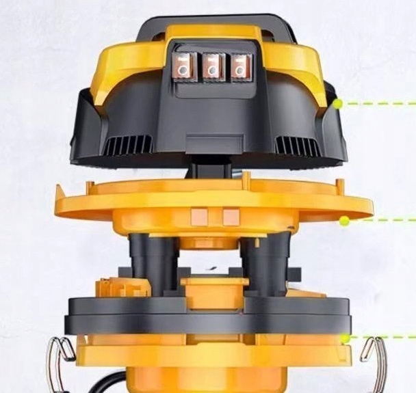 Odkurzacz przemysłowy 3600W sucho mokro Riwall BARACUS RBR-01 z