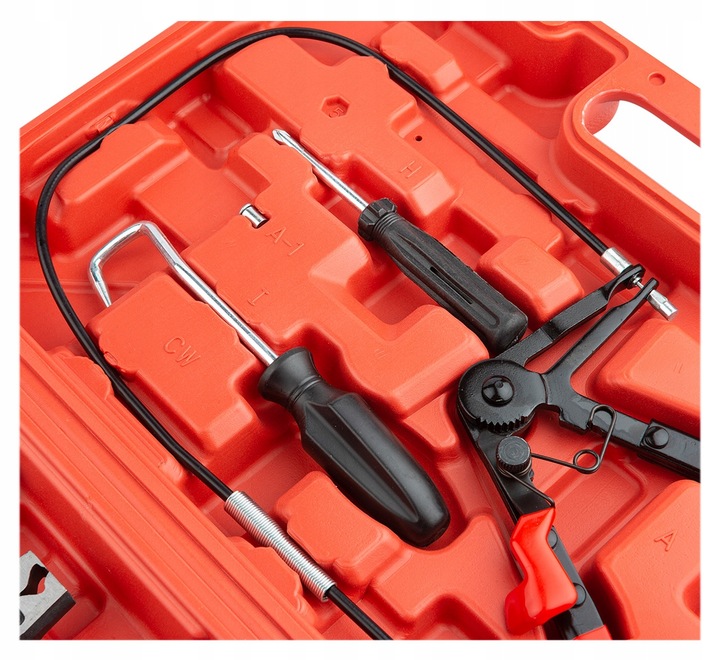 Szczypce do przewodów 9 elementów w walizce REDATS