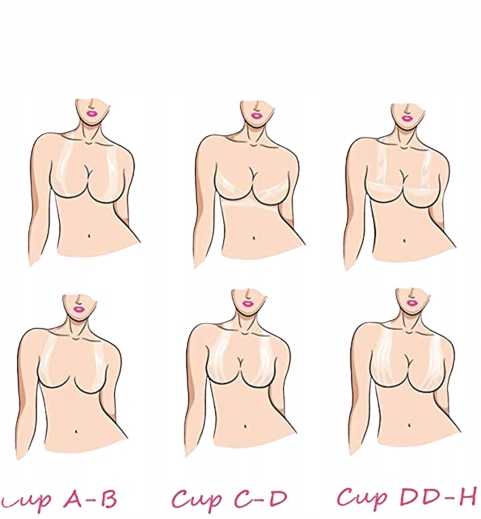 Taśma PRZEZROCZYSTA do BIUSTU 5m MODELUJĄCA taping