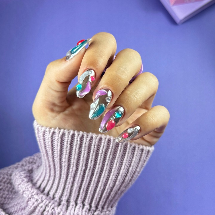 HI HYBRID GEL 3D ŻEL DO ZDOBIEŃ PAZNOKCI INVISIBABE TRANSPARENTNY 10ml