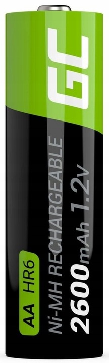 Green Cell 4x Akumulator AA HR6 2600mAh GR01