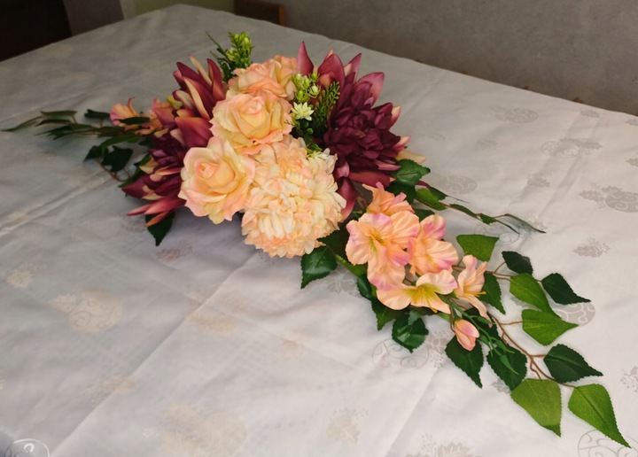 Wiązanka bukiet stroik na grób cmentarz nagrobna