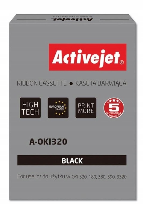 500 sztuk ActiveJet taśma do Oki 9002303 new A-OKI320 ML182 183 192 193 280