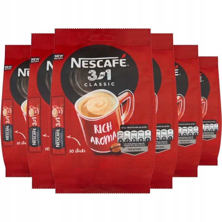 (x8) NESCAFE Torba 3w1 Classic 10tb