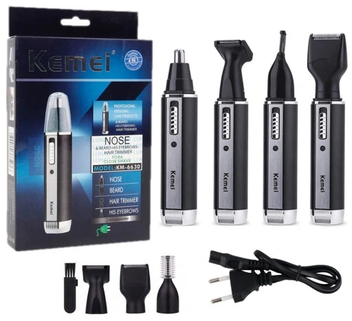 MASZYNKA TRYMER 4W1 DO WŁOSÓW BRODY NOSA BRWI