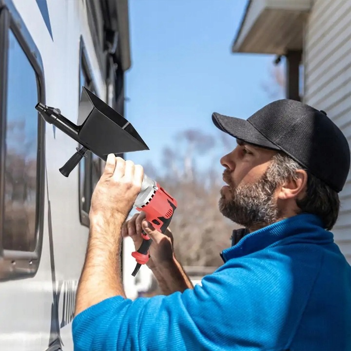 MASZYNA PISTOLET DO FUGOWANIA USZCZELNIANIA NA WIERTARKĘ ADAPTER + 4