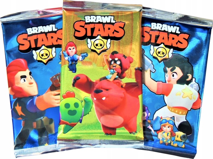 KARTY BRAWL STARS BOX 288 KART BOOSTER 36 SASZETEK MEGA ZESTAW