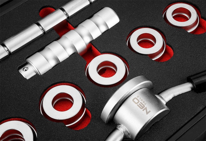 NEO ZESTAW NARZĘDZI DO MONTAŻU I DEMONTAŻU ŁOŻYSK GŁÓWKI RAMY W MOTOCYKLACH