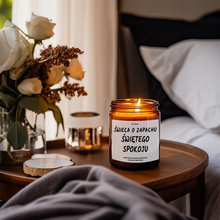 ŚWIECA ŚWIECZKA PREZENT DLA MAMY TATY PRZYJACIÓŁKI KOLEŻANKI, 40H