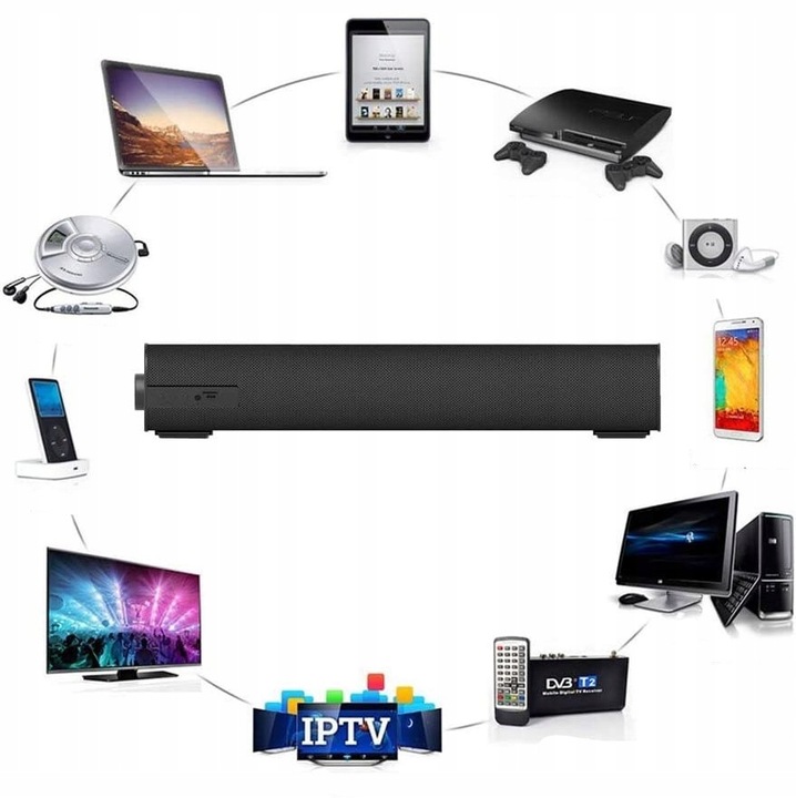 Soundbar Majority Bowfell 2.1 głośnik Bluetooth