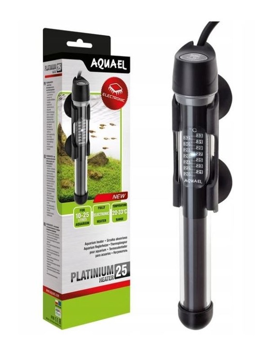 AQUAEL PLATINIUM HEATER 25W GRZAŁKA DO AKWARIUM