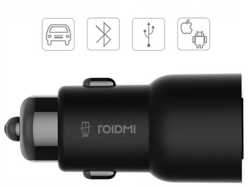 NADAJNIK FM XIAOMI ROIDMI 3S BLUETOOTH ŁADOWARKA