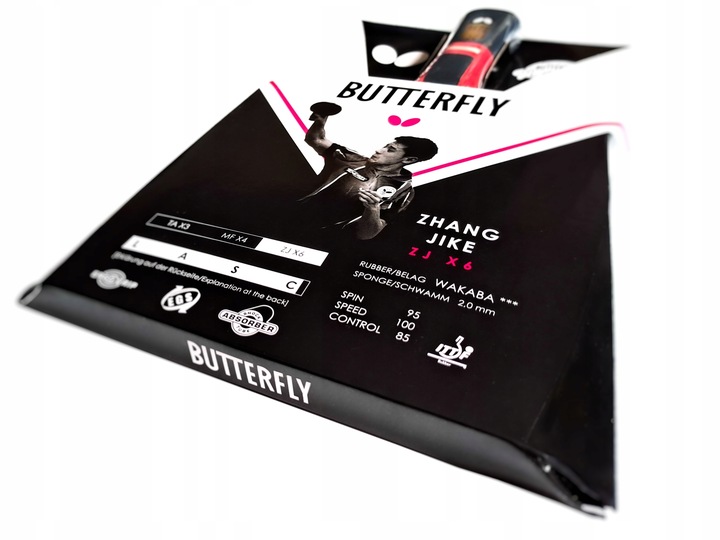 Rakietka Paletka do Tenisa Stołowego Ping Ponga BUTTERFLY Zhang Jike X6