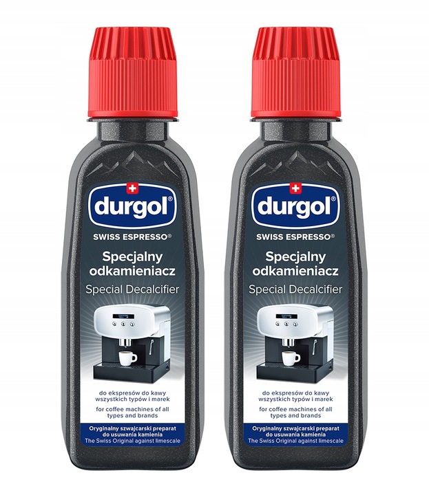 DURGOL odkamieniacz do ekspresu 2x125ml