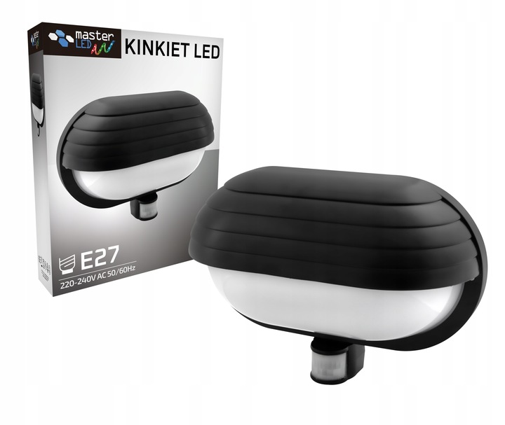 Lampa kinkiet ogrodowy z czujnikiem zewnętrzna LED