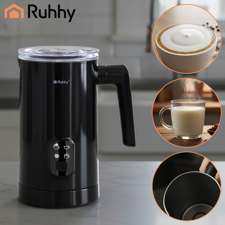 SPIENIACZ DO MLEKA ELEKTRYCZNY RUHHY DZBANKOWY Z PODGRZEWACZEM 4 TRYBY