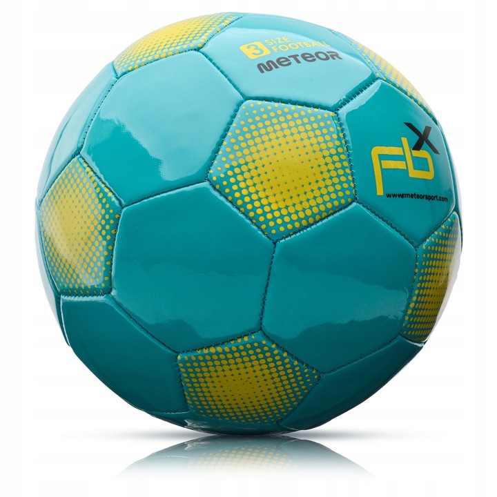 PIŁKA NOŻNA DO NOGI TRENINGOWA DLA POCZĄTKUJĄCYCH DO ZABAWY METEOR FBX