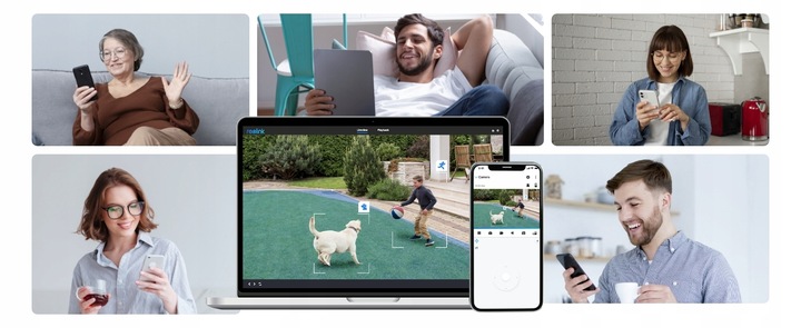 Reolink 5MP Zewnętrzna Kamera IP Bezprzewodowa WIFI 2,4/5GHz detekcja W320